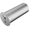 D�ksel til stolper | varmgalvaniseret | til � 60 mm stolper | med fjederbelastet l�semekanisme | passer til jordbeslag varenr. 460.40 til �bning med multifunktionsn�gle varenr. 470.40